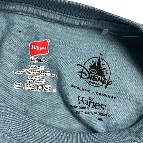 Hanes Disney Parks  T-Shirt Mens S Blue My Other Ride is a Monorail Attractions - Picture 4 of 8